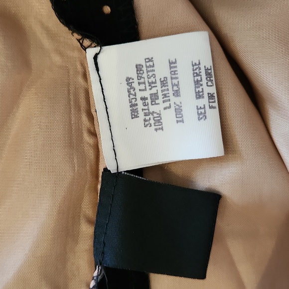 Laundry by Shelli Segal Black Cocktail Dress Sz 4 - Picture 5 of 7